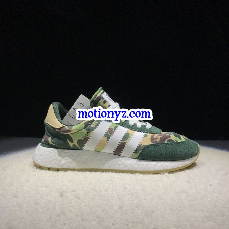 Adidas Iniki Runner Boost Camo Green